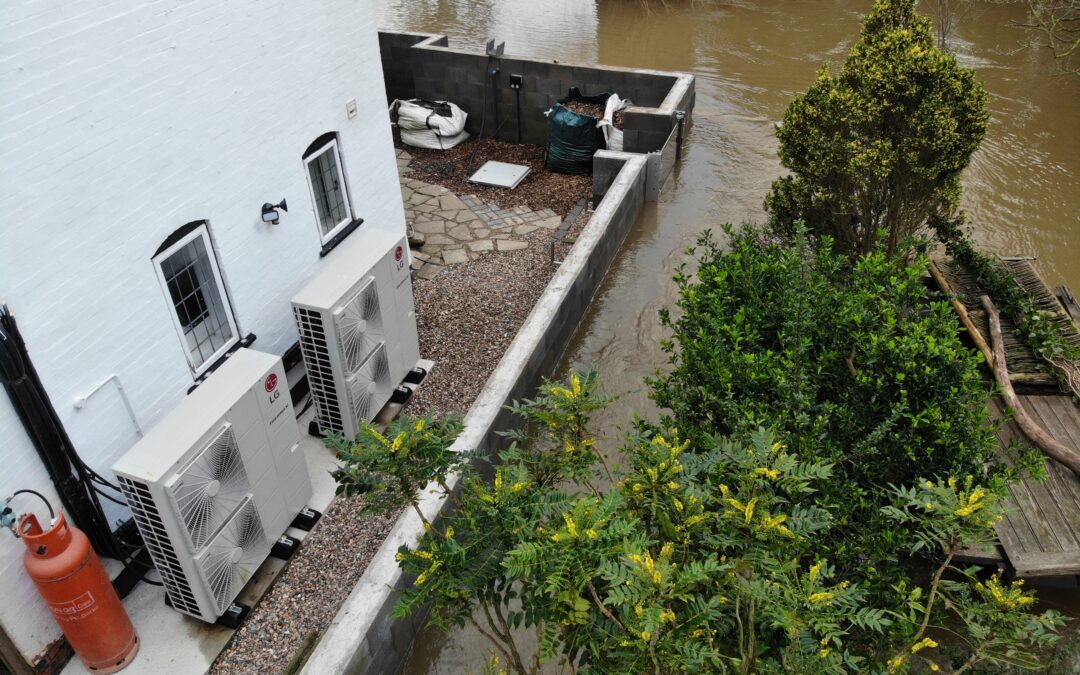 High and Dry: Homeowner uses Stepoc to build own flood defence