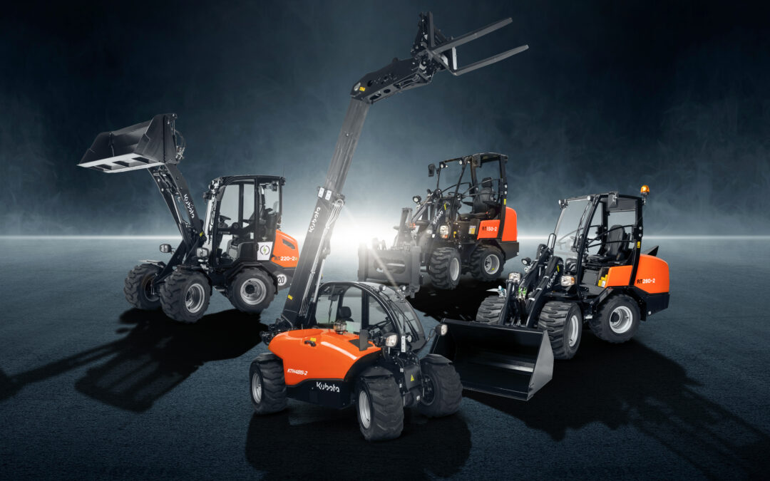 Kubota launches extensive NEW 10 model lineup in RT compact articulated Wheeled loader range