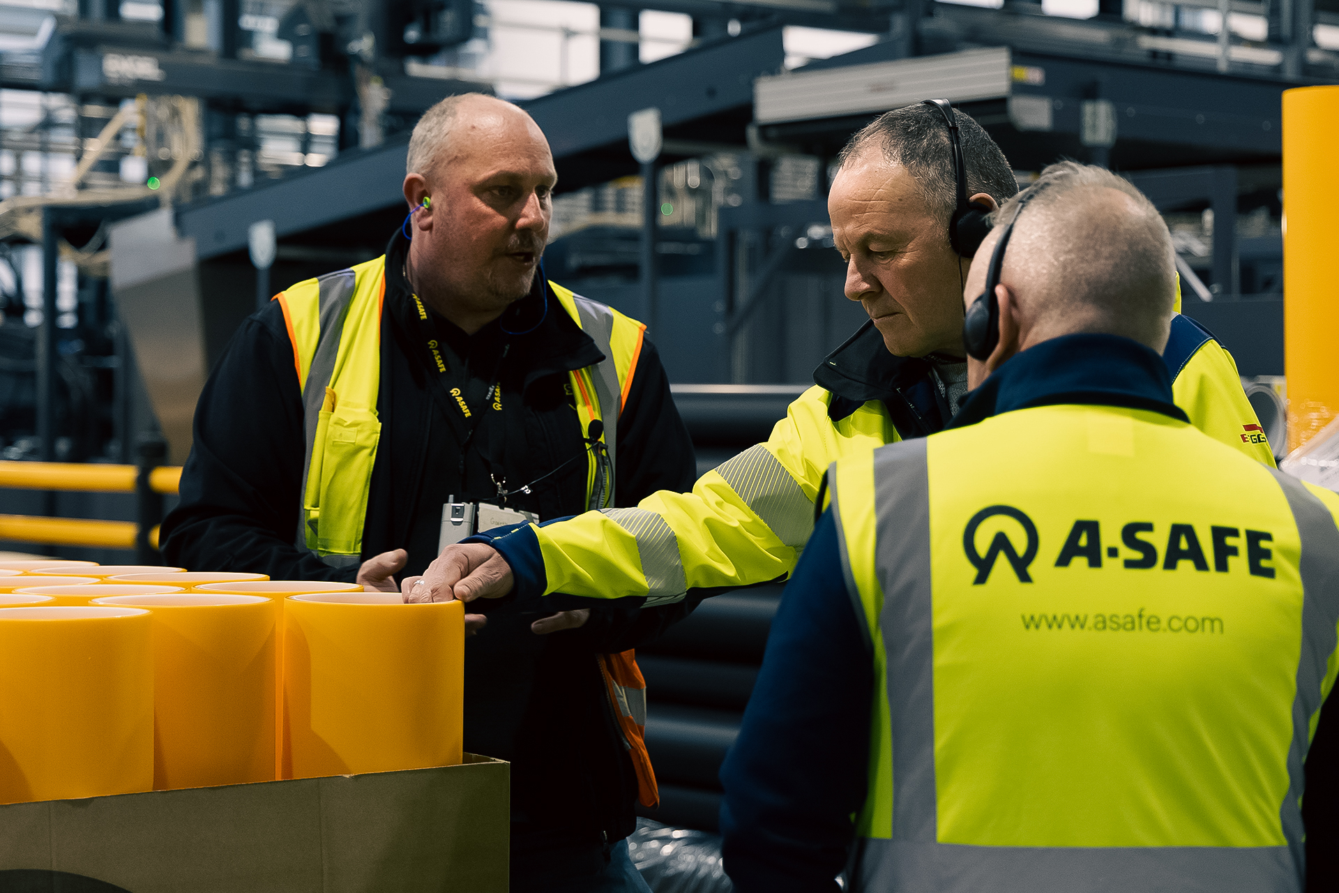 EGGER UK Visits A-SAFE facilities_1