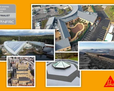 SIKA CELEBRATES FIVE PROJECTS SHORTLISTED FOR THE 2025 NFRC UK ROOFING AWARDS
