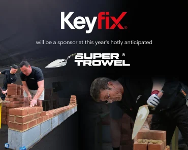 Keyfix once again proud sponsors of premier bricklaying competition – Super Trowel 2025